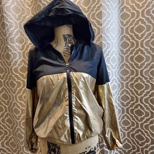 Black & Gold Casual Jacket